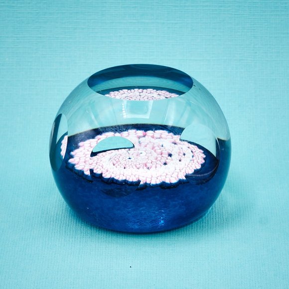 Whitefriars Caithness Paperweight, Millefiori Butterfly, Vintage Collectibles - Picture 8 of 10